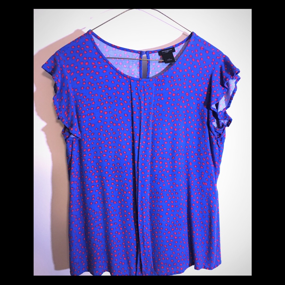 VGC Preowned  ANN TAYLOR blouse size 4